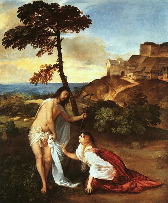  Titian Noli Me Tangere china oil painting image